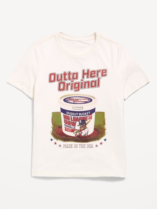 Image number 1 showing, Big League Chew® Gender-Neutral Graphic T-Shirt for Kids