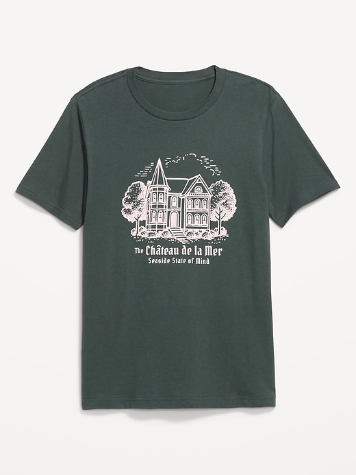 Image number 2 showing, Soft-Washed Crew-Neck Graphic T-Shirt