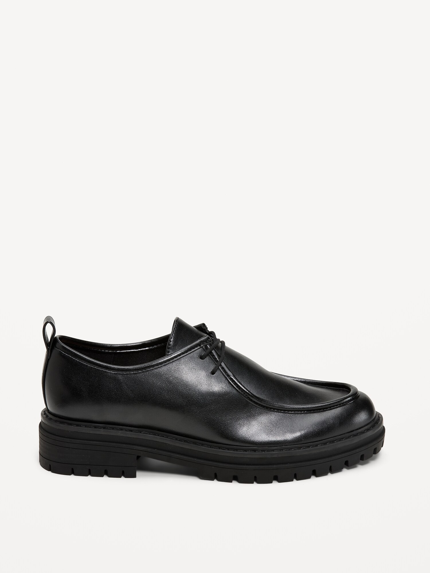 Женские ботинки Old Navy Chunky Derby Boots for Women, цвет: Blackjack — фото 4