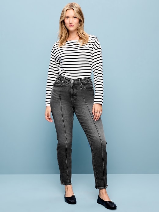 Image number 6 showing, High-Waisted OG Straight Ankle Jeans