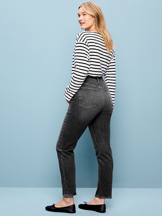 Image number 7 showing, High-Waisted OG Straight Ankle Jeans