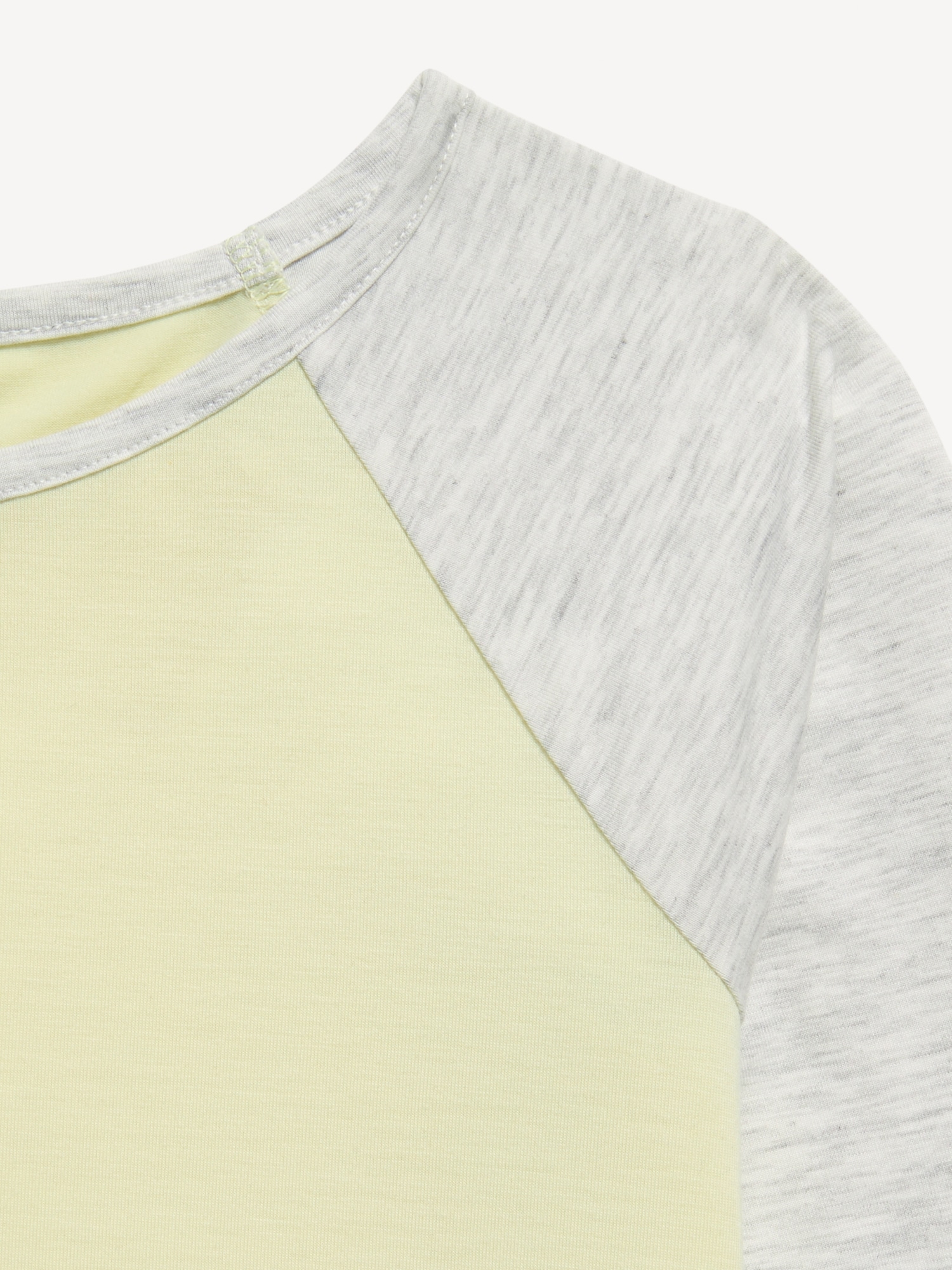 Long-Sleeve Raglan Cropped T-Shirt for Girls