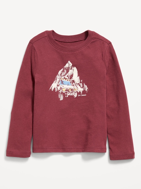 Long-Sleeve Graphic T-Shirt for Toddler Boys