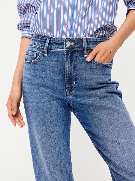 Image number 5 showing, High-Waisted OG Straight Ankle Jeans