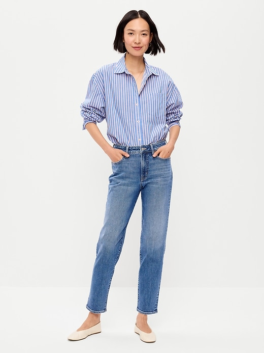 Image number 1 showing, High-Waisted OG Straight Ankle Jeans