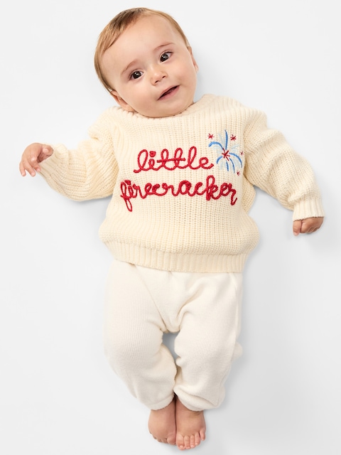 Unisex Loose Sweater for Baby