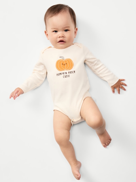 Long-Sleeve Graphic Bodysuit for Baby