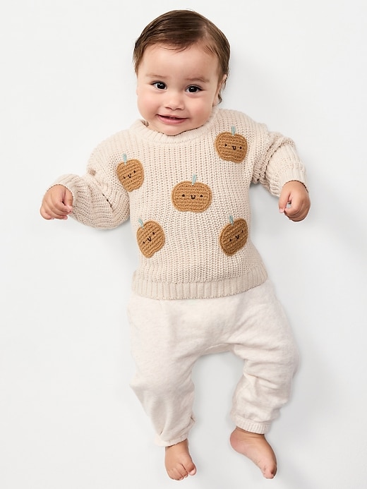 Image number 1 showing, Unisex Loose Sweater for Baby