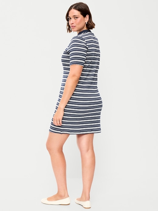 Image number 8 showing, Snug Mock-Neck Bodycon Mini Dress