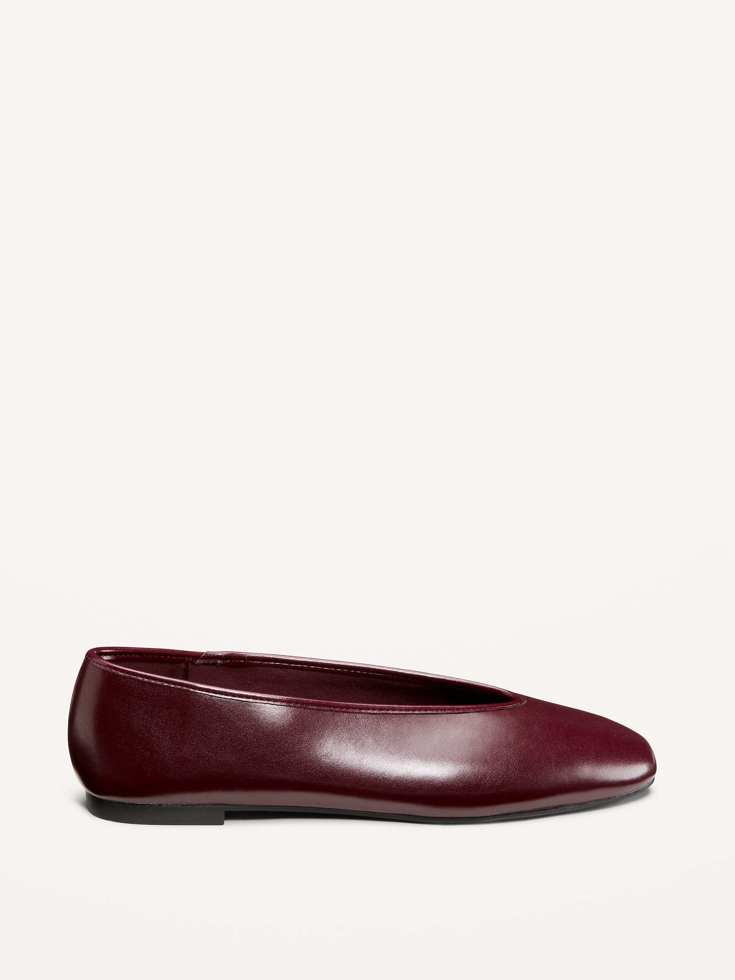 V-Cut Ballet Flats