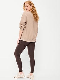 Image number 3 showing, High-Waisted Jersey Fashion Layering Leggings