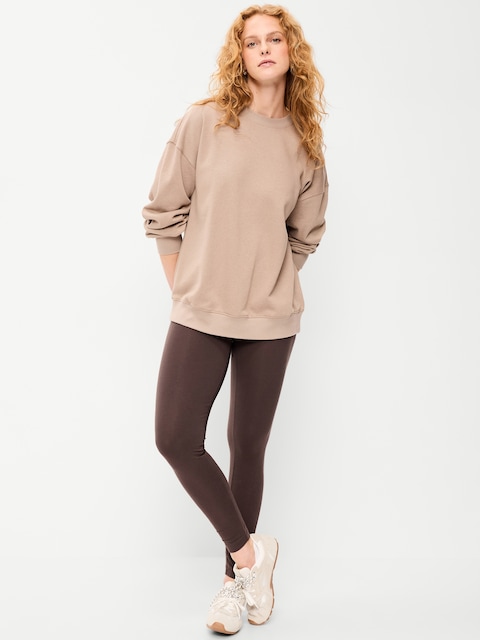 High-Waisted Jersey Fashion Layering Leggings
