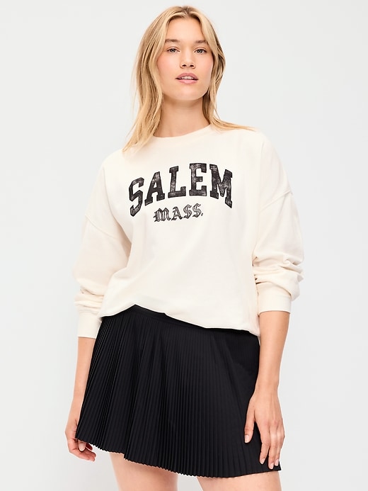Image number 2 showing, SoComfy Oversized Crew-Neck Sweatshirt