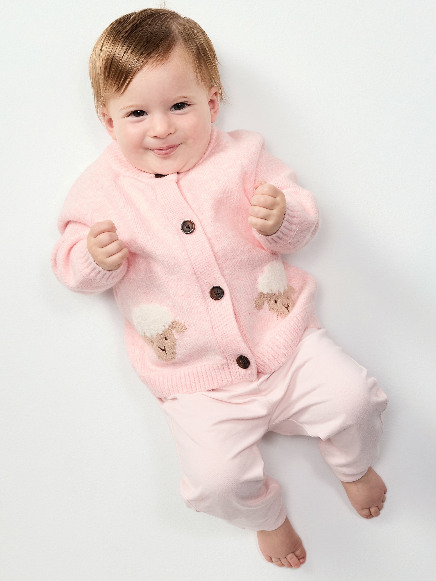 Graphic Cardigan Sweater for Baby