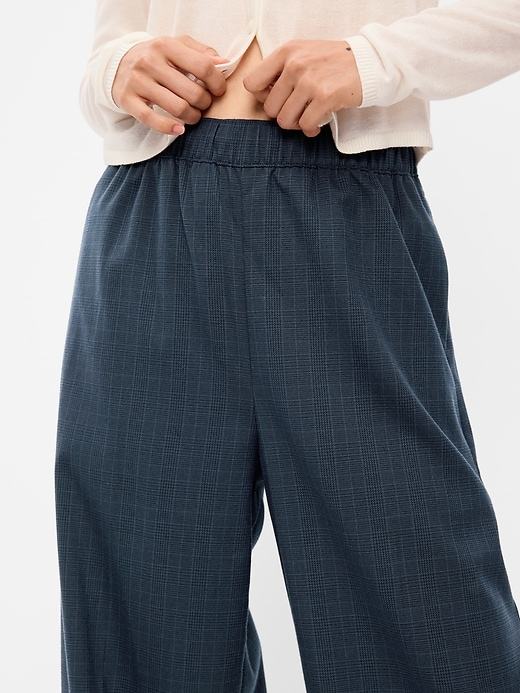 Image number 5 showing, High-Waisted Wide-Leg Trouser