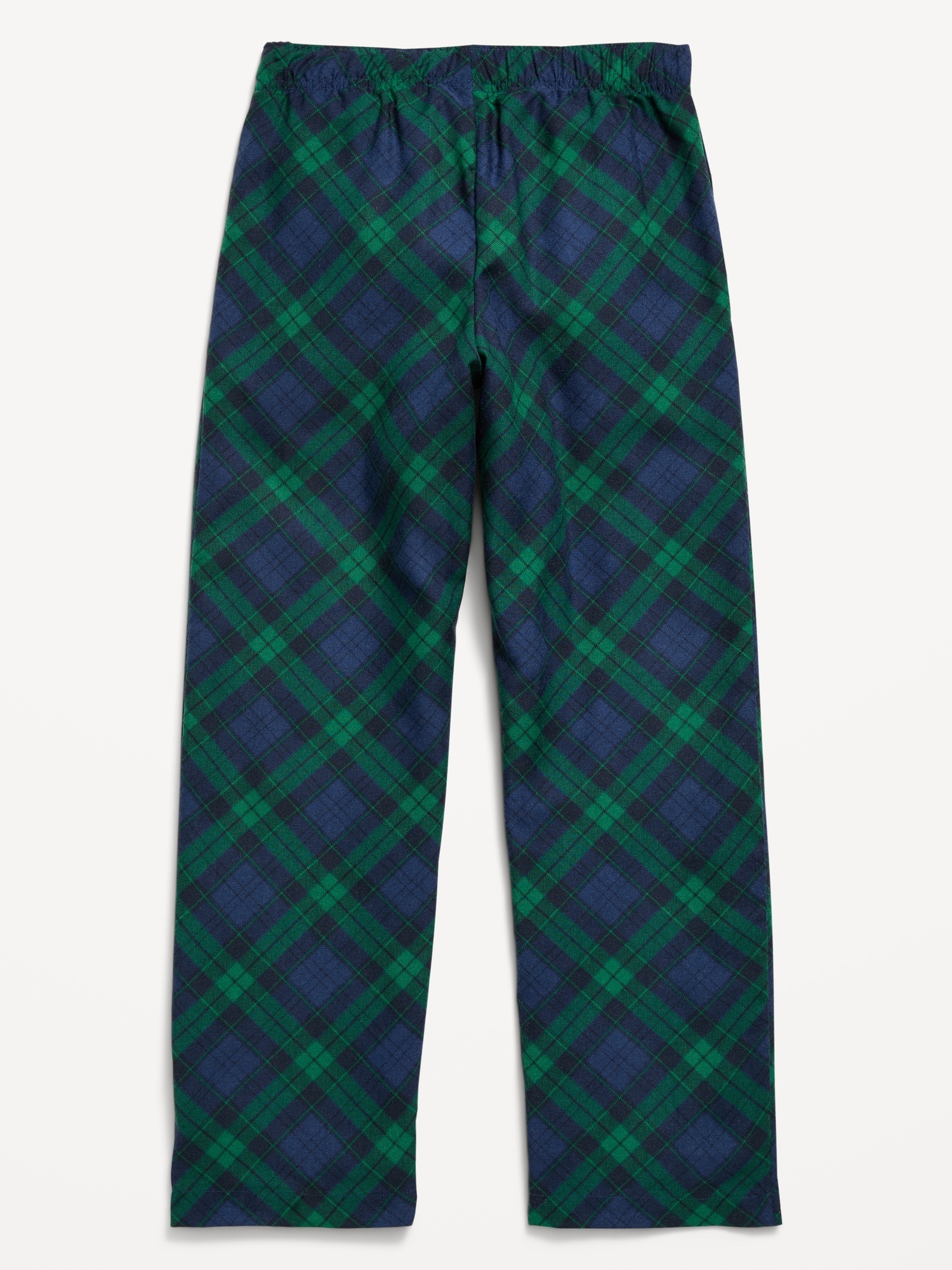 Gender-Neutral Printed Flannel Pajama Pants for Kids