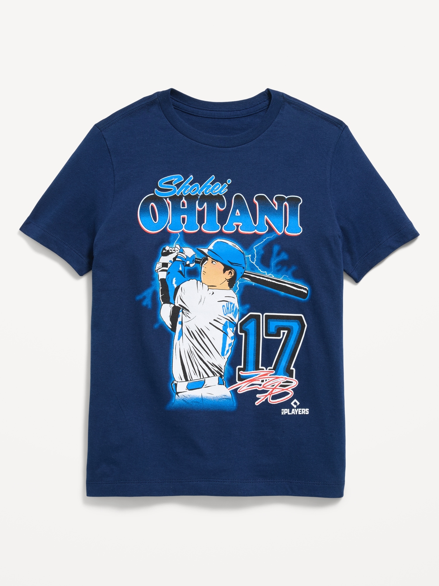 Los Angeles Dodgers Ohtani Gender-Neutral Graphic T-Shirt Kids