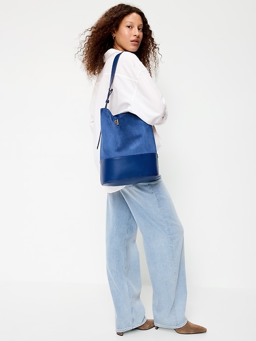 Image number 2 showing, Large Preppy Bucket Bag