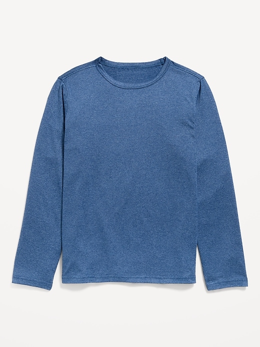 Image number 1 showing, CloudMotion Long-Sleeve Performance T-Shirt for Boys