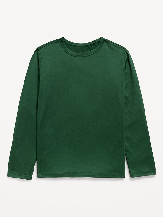 Image number 1 showing, CloudMotion Long-Sleeve Performance T-Shirt for Boys