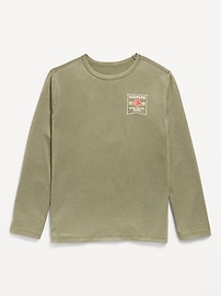 Image number 1 showing, CloudMotion Long-Sleeve Performance T-Shirt for Boys