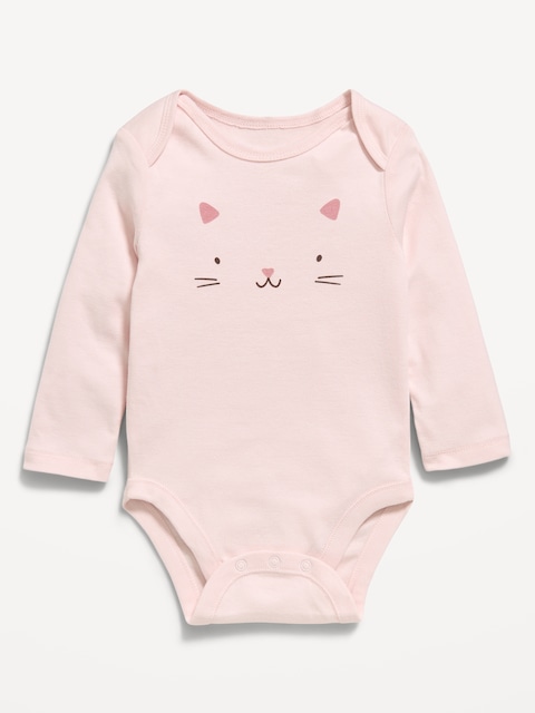 Long-Sleeve Graphic Bodysuit for Baby