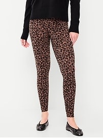 Image number 2 showing, High-Waisted Fashion Layering Leggings 3-Pack