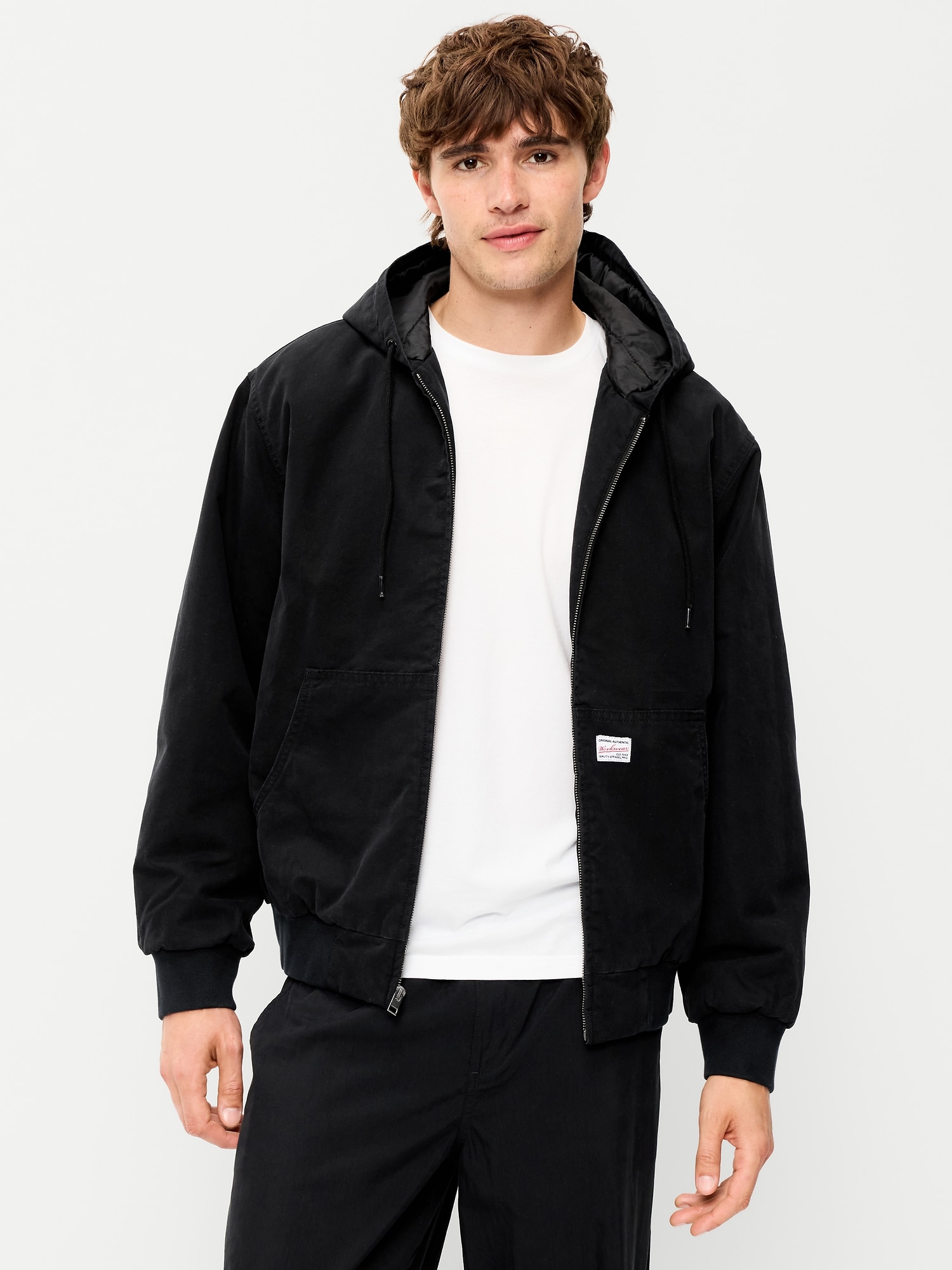 Oversized Canvas Hoodie