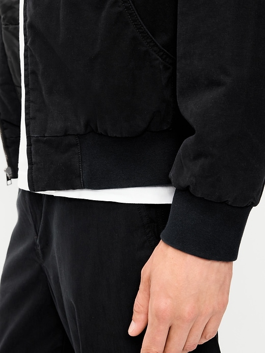 Image number 6 showing, Oversized Canvas Hoodie