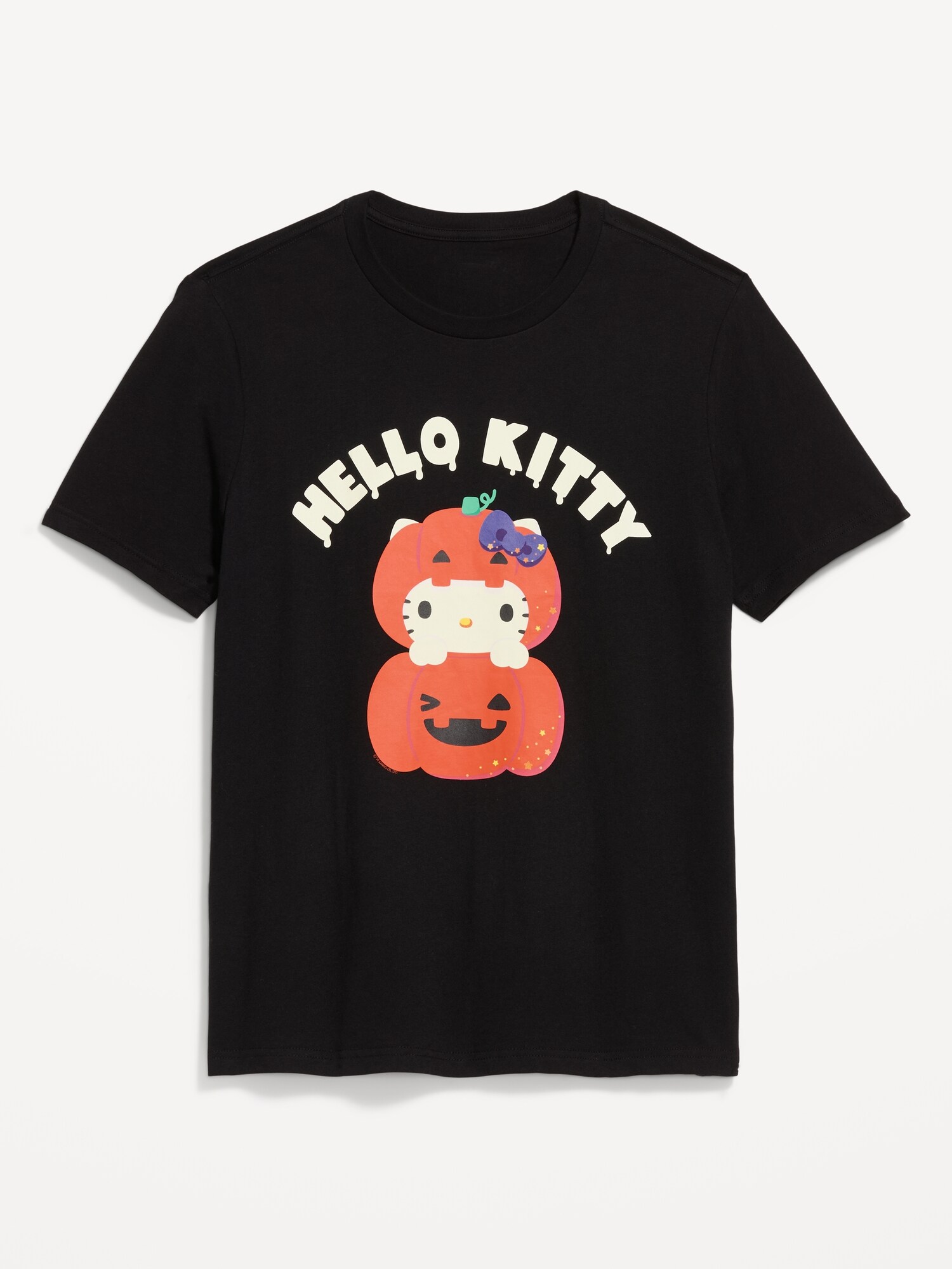 Мужская футболка Old Navy Hello Kitty® T-Shirt, цвет: Чёрный — фото 2