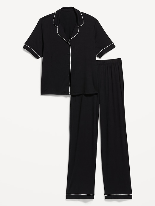 Image number 2 showing, Sunday Sleep Knit Jersey Pant Set