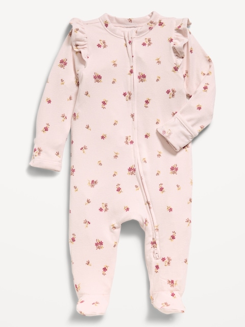 2-Way-Zip Sleep & Play Footed One-Piece for Baby