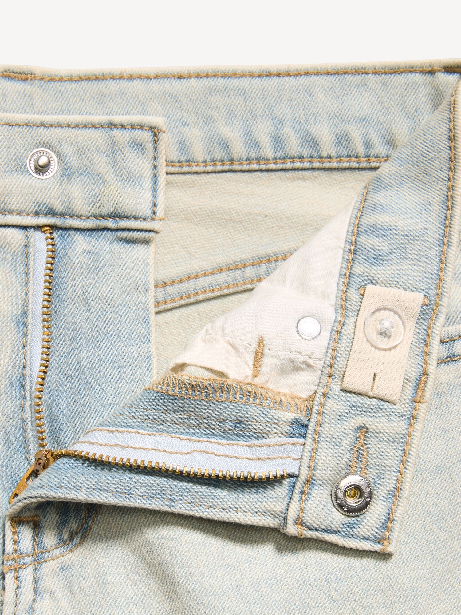 Джинсы Old Navy 90's Straight-Leg Jeans для мальчиков, цвет: Небесно-голубой — фото 5