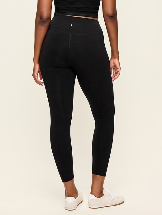 Image number 9 showing, High-Waisted PowerChill 7/8 Cotton Leggings