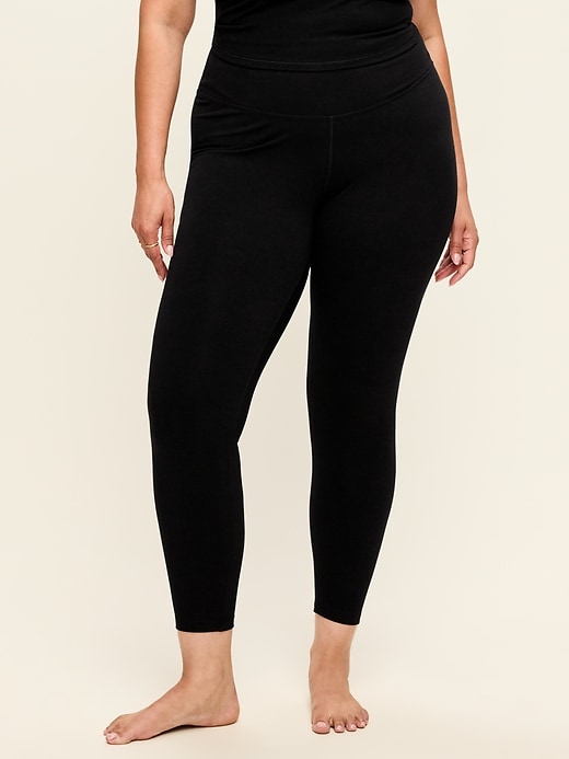 Image number 10 showing, High-Waisted PowerChill 7/8 Cotton Leggings