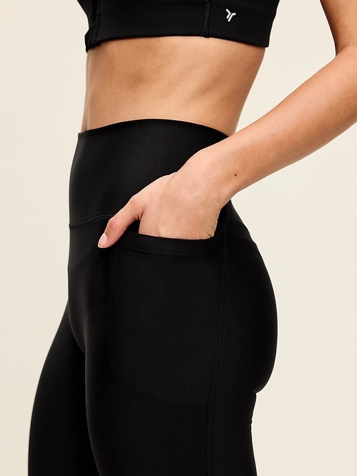 Image number 4 showing, Extra-High Waisted PowerSoft Boundless Full-Length Pocket Leggings