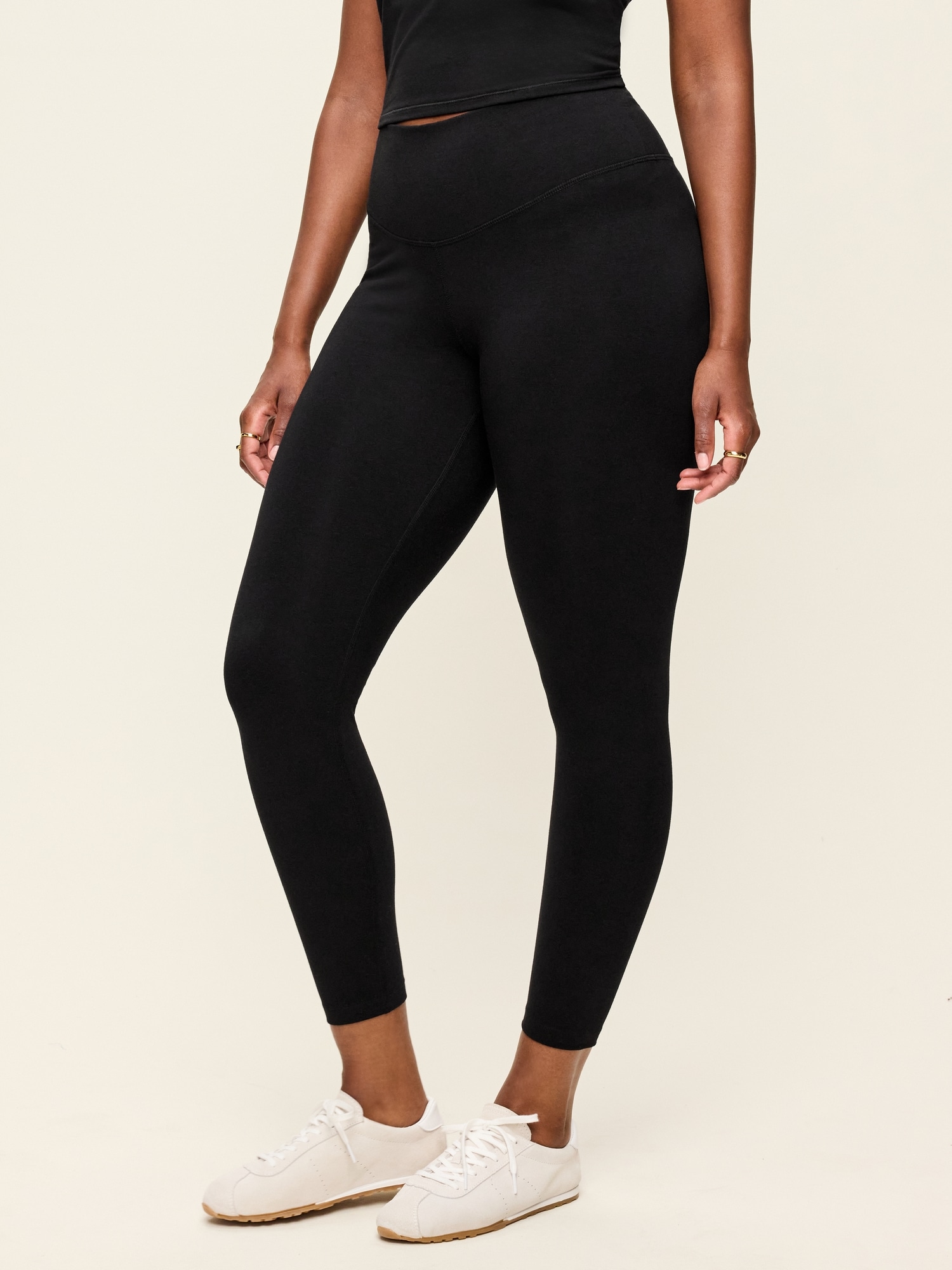High-Waisted PowerChill 7/8 Cotton Leggings
