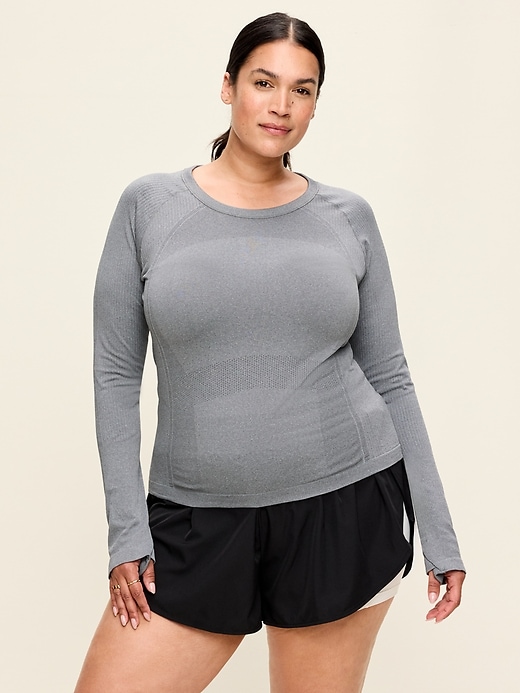 Image number 7 showing, Fluid Seamless Fitted Top