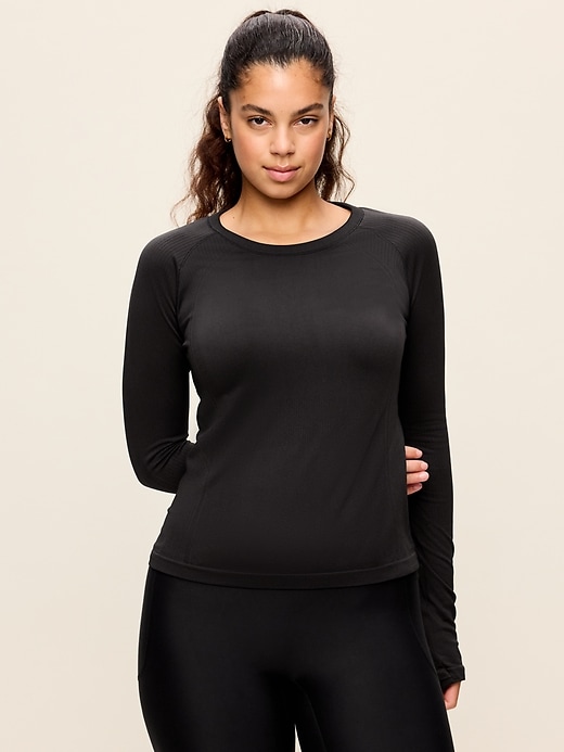 Image number 5 showing, Fluid Seamless Fitted Top