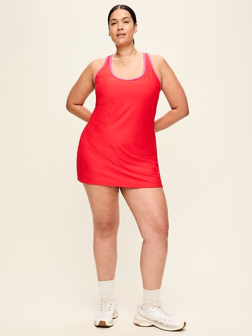 old navy women's powersoft athletic dress product info and reviews Keyhole dry wicks moisture breathable fitted at top hits at thigh models are approx Old Navy Women's Powersoft Keyhole
