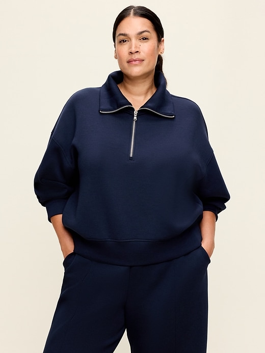 Image number 8 showing, Bounce Fleece Half-Zip Pullover Sweatshirt