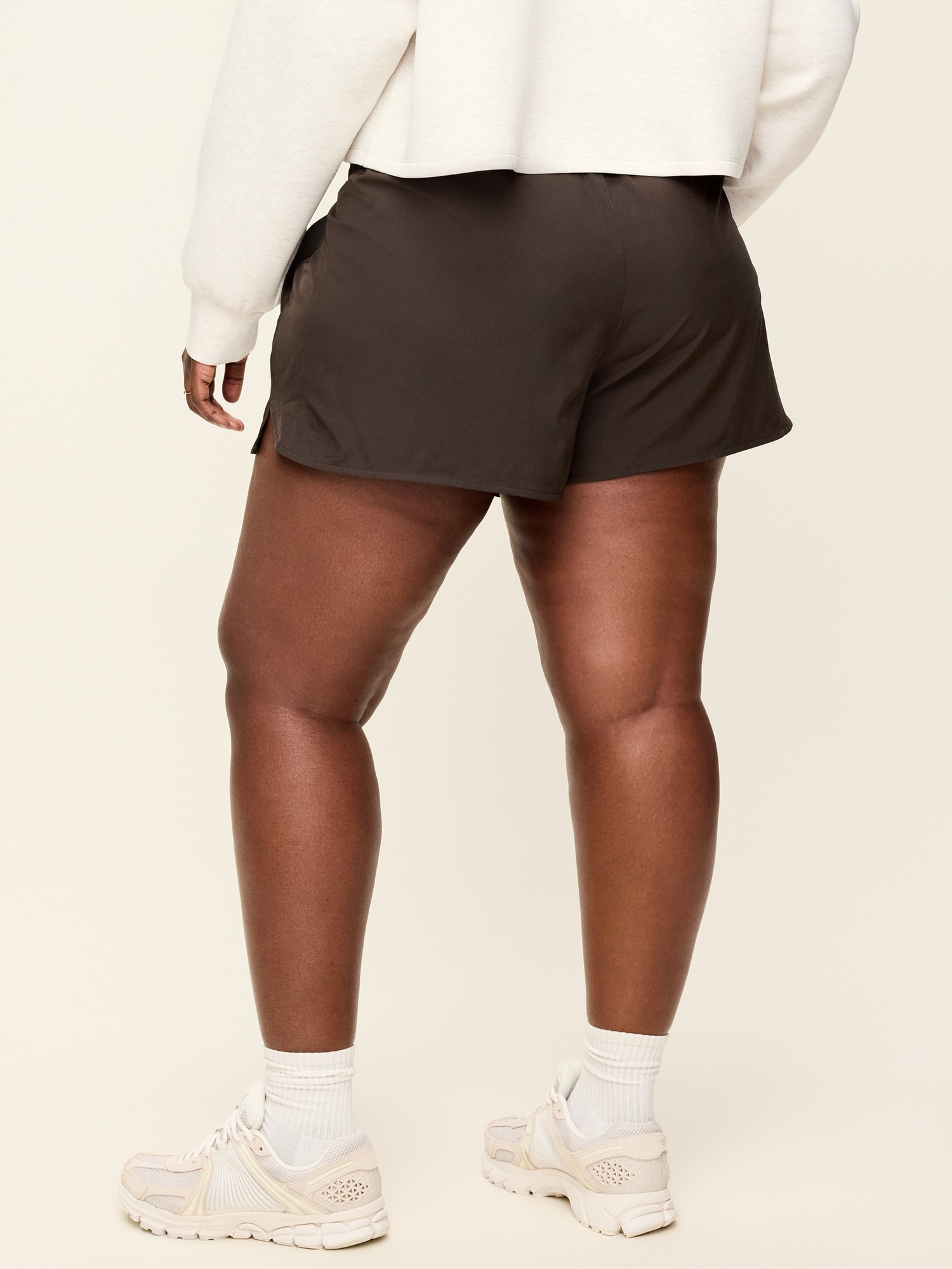 Extra High-Waisted Crinkle Run Shorts - 3-inch inseam