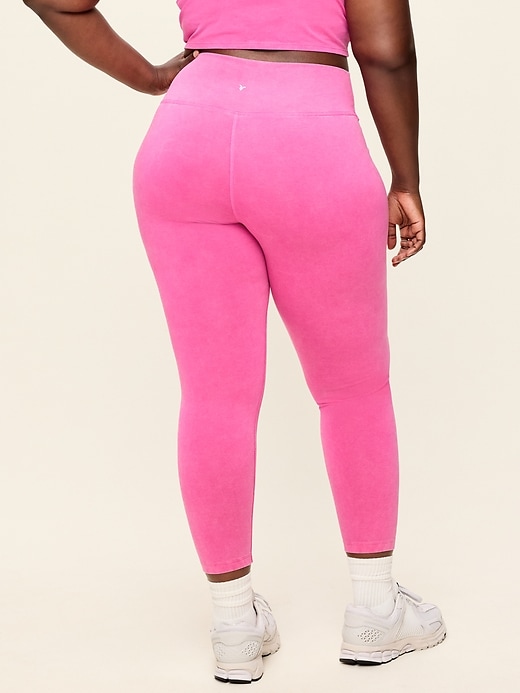 Image number 11 showing, High-Waisted PowerChill 7/8 Cotton Leggings