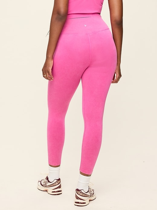 Image number 9 showing, High-Waisted PowerChill 7/8 Cotton Leggings
