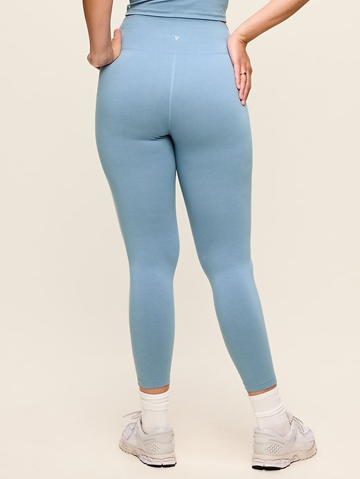 Image number 3 showing, High-Waisted PowerChill 7/8 Cotton Leggings