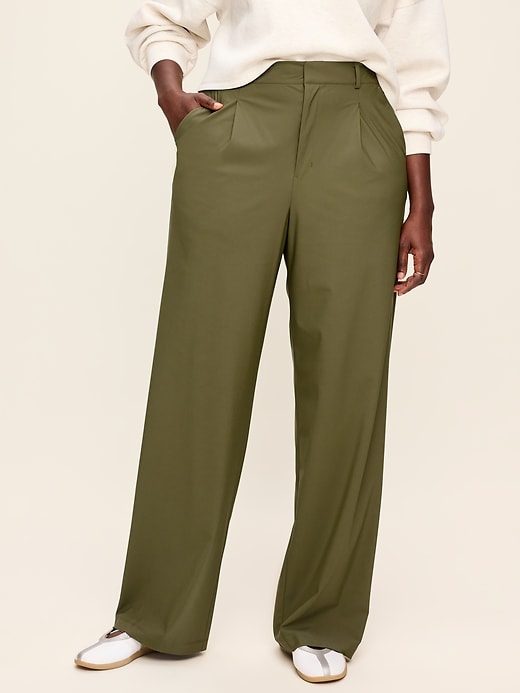 Image number 6 showing, High-Waisted SleekTech Trouser Pants