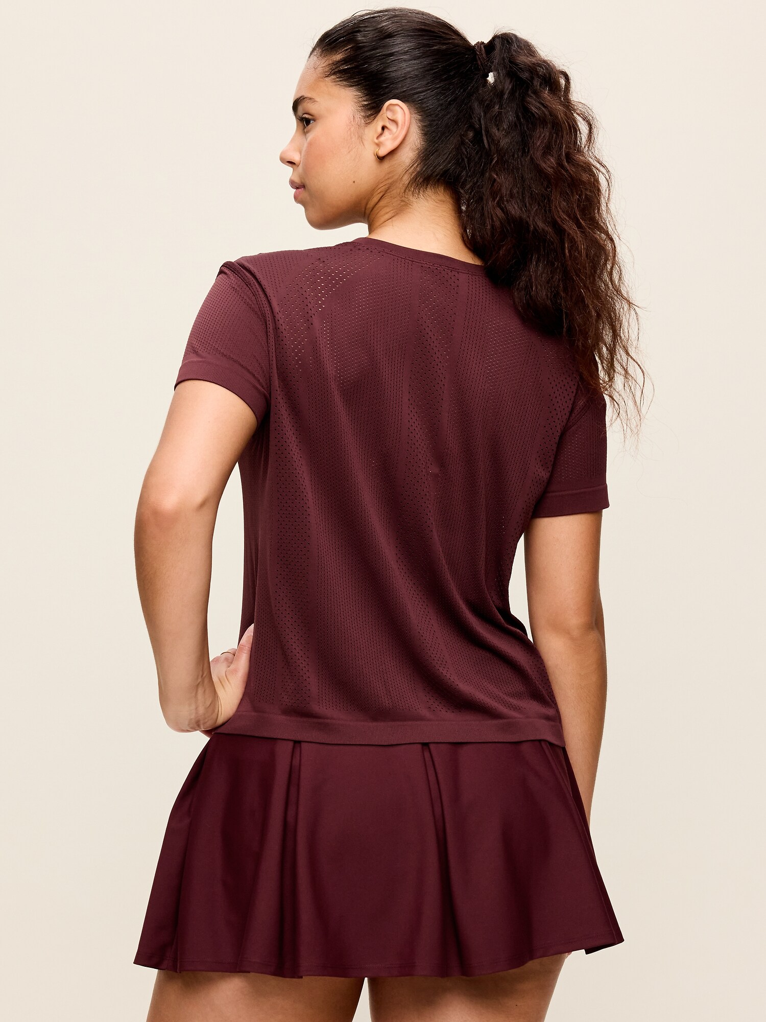 Женская футболка Old Navy Fluid Seamless Loose, цвет: Grand Canyon — фото 6