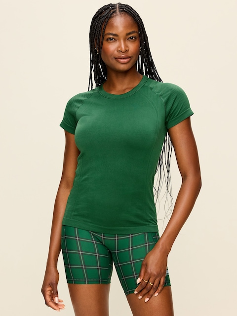 Fluid Seamless Fitted T-Shirt