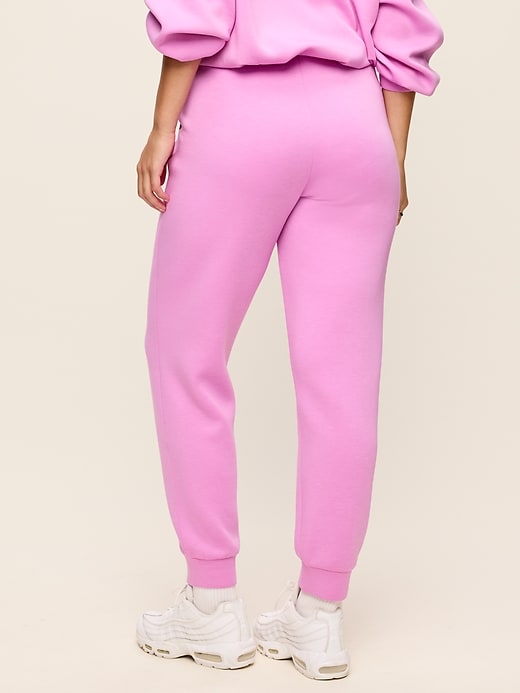 Image number 8 showing, High-Waisted Bounce Fleece Jogger Sweatpants