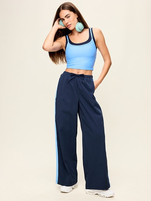 Image number 2 showing, High-Waisted TrekTech Lightweight Woven Active Pants